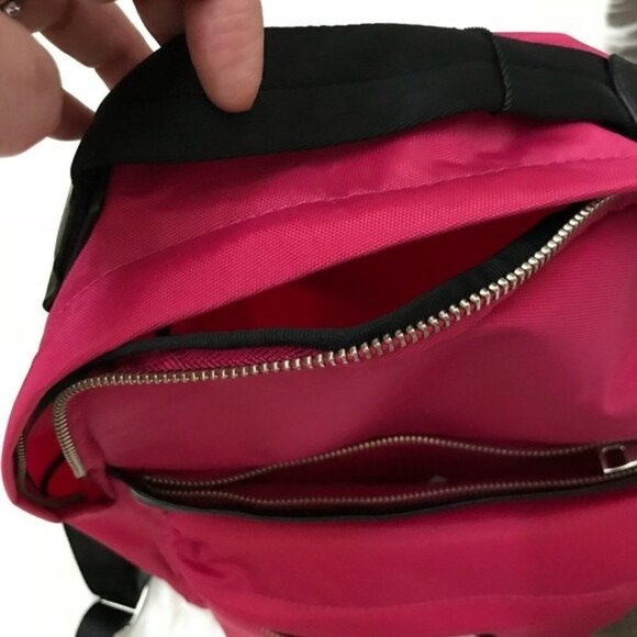 Marc Jacobs Medium-Large Nylon Backpack NWT Carnation - Picture 5 of 7